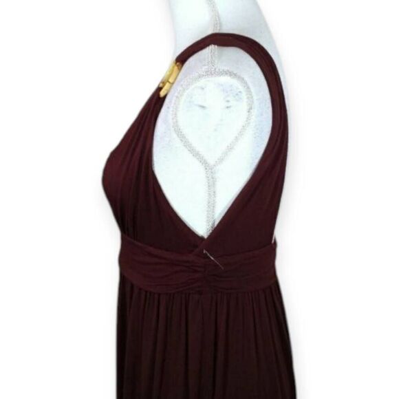 KENNETH COLE REACTION BROWN DRESS SZ.M EUC - Picture 5 of 7